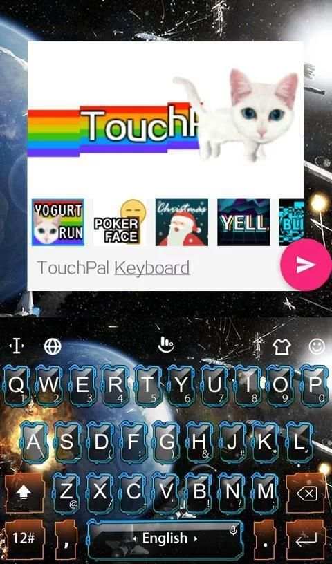 Big Bang FREE Keyboard Theme screenshot 2