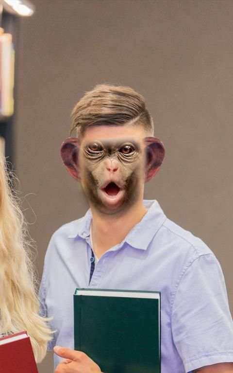monkey face camera 1 تصوير الشاشة