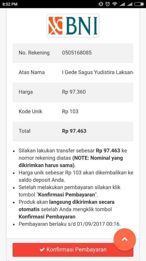 Isi Pulsa, Kuota, Token PLN, BPJS screenshot 1