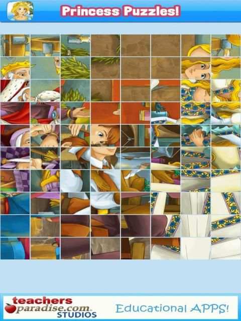 Princess Puzzles Girls Games 6 تصوير الشاشة