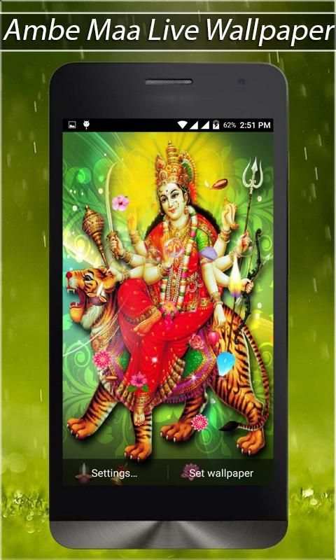 Ambe Maa Live Wallpaper скриншот 3