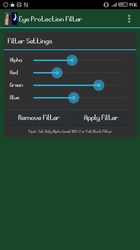 Eye Protection Filter скриншот 1