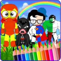 How to Draw Super Hero Step by Step on 9Apps