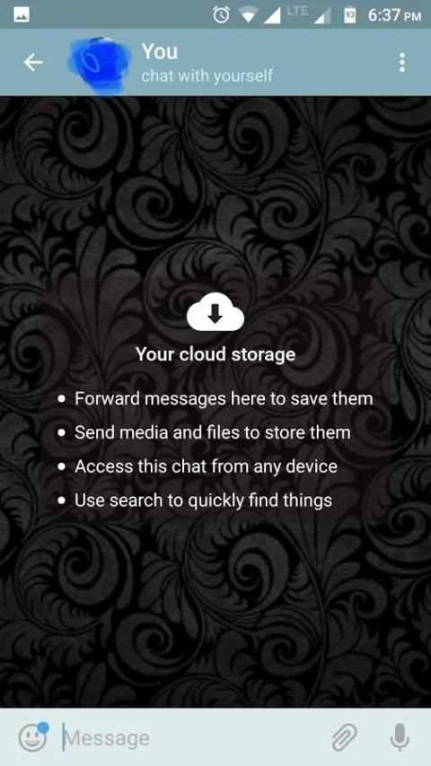 Tellegramm Messenger screenshot 1