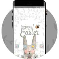 Love Theme Cute Rabbit Wallpaper HD