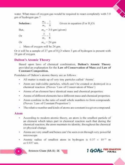 Chemistry Class 9 Term-2 скриншот 3
