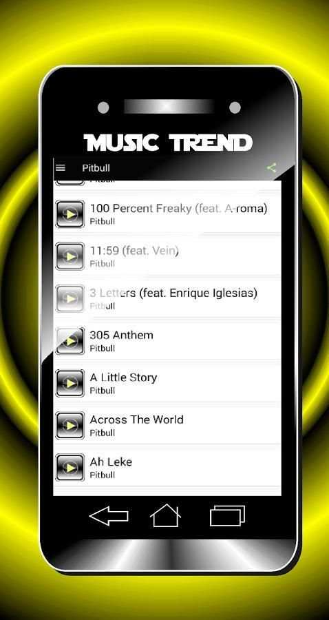 Pitbull Songs screenshot 2