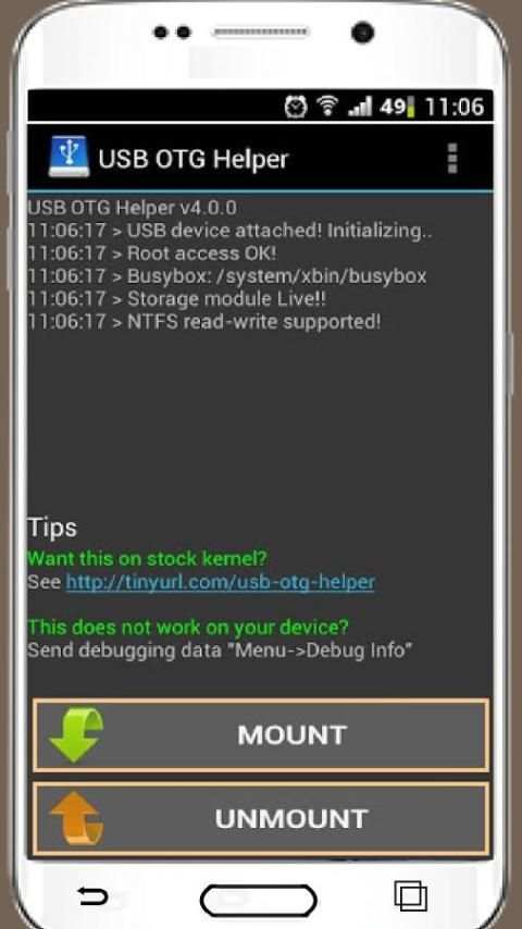 USB OTG File Explorer screenshot 1