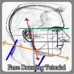 Face Drawing Tutorial أيقونة