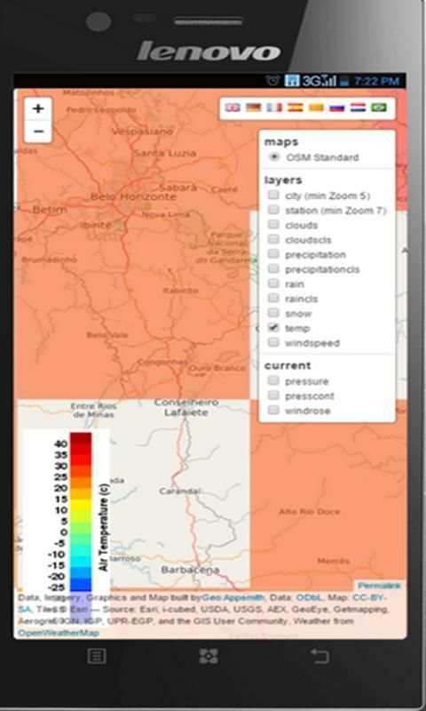 Open Weather Map screenshot 2