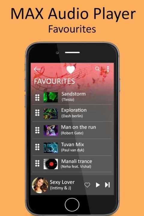 MAX Audio Player- MAX Music Player screenshot 3