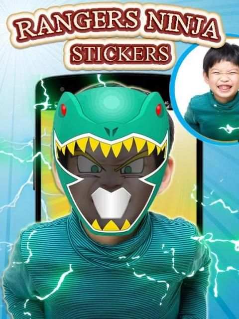 Rangers Ninja Steel Photo Editor скриншот 5