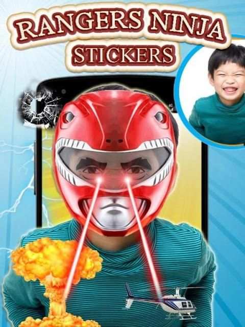Rangers Ninja Steel Photo Editor скриншот 4