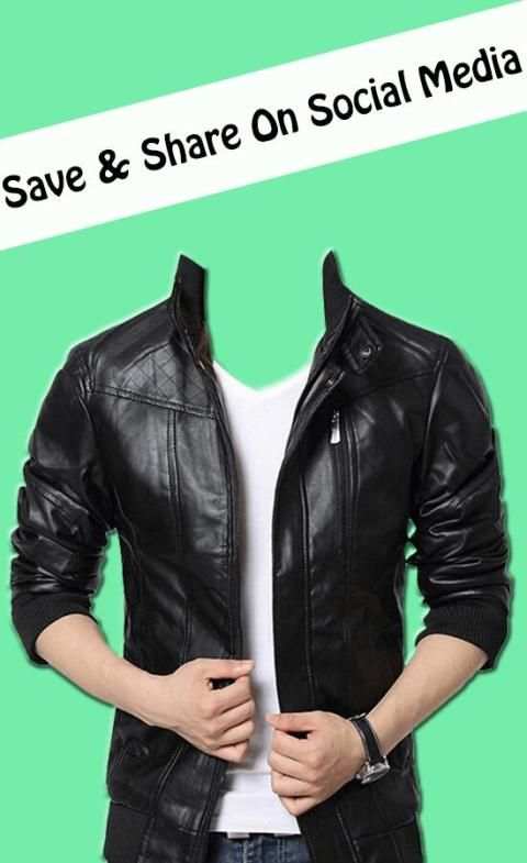 Man Jacket Photo suit 4 تصوير الشاشة