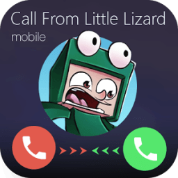 FakeCall From Little Lizard Prank أيقونة