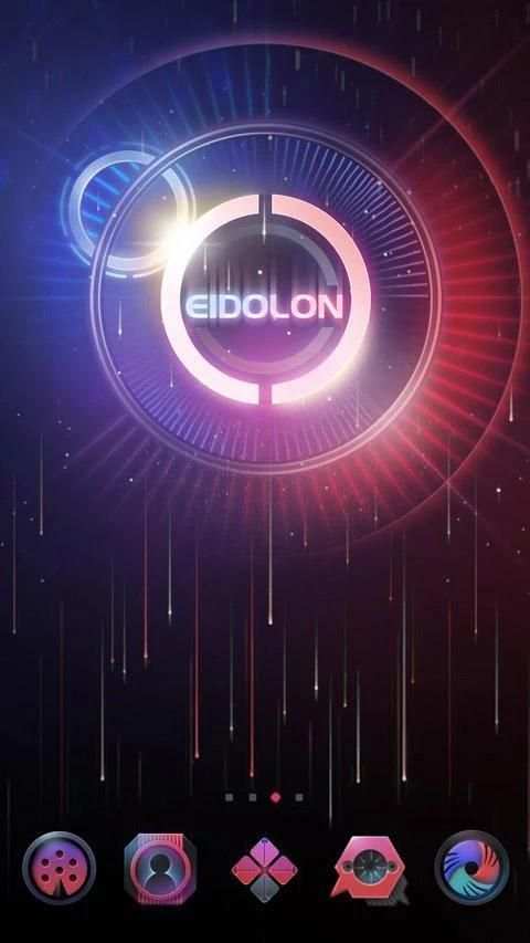 EIDOLON GO Launcher Theme screenshot 3