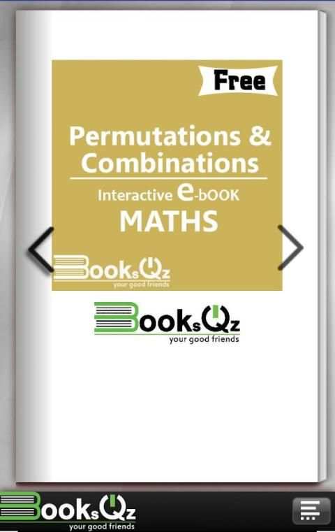 Permutations & Combinations Math Formula e-Book скриншот 6