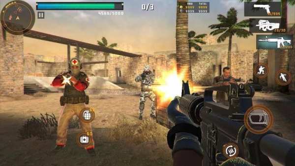 GUN SHOOT FIRE WAR 5 تصوير الشاشة