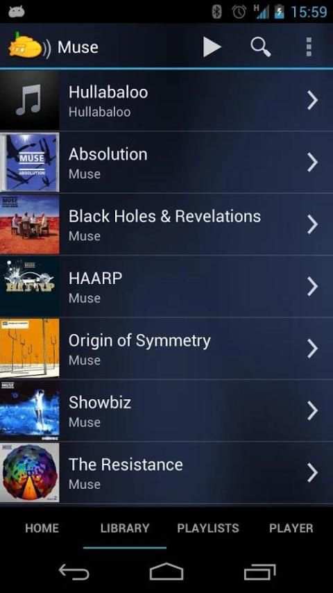 Subsonic Music Streamer скриншот 3