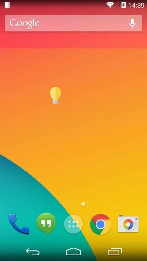 Flashlight Widget स्क्रीनशॉट 1