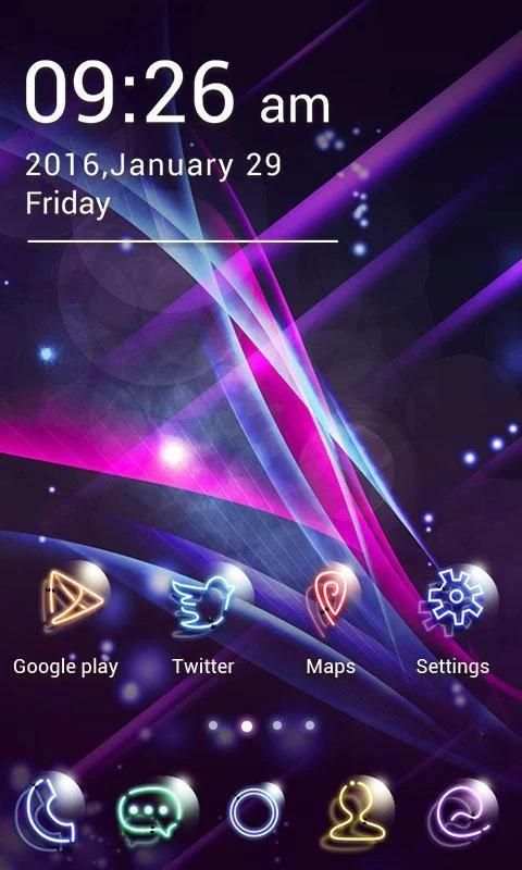 Light Style GO Launcher Theme screenshot 4
