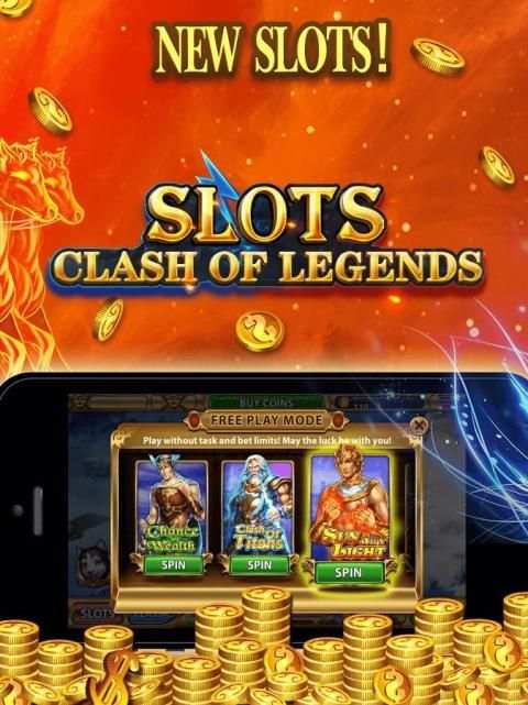 Slots Clash of Legends скриншот 1
