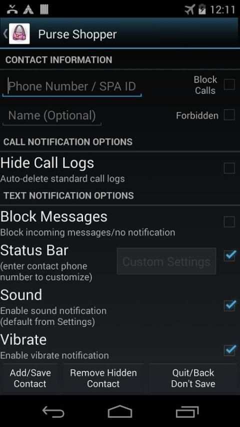 Purse Shopper - Hide My Text screenshot 1