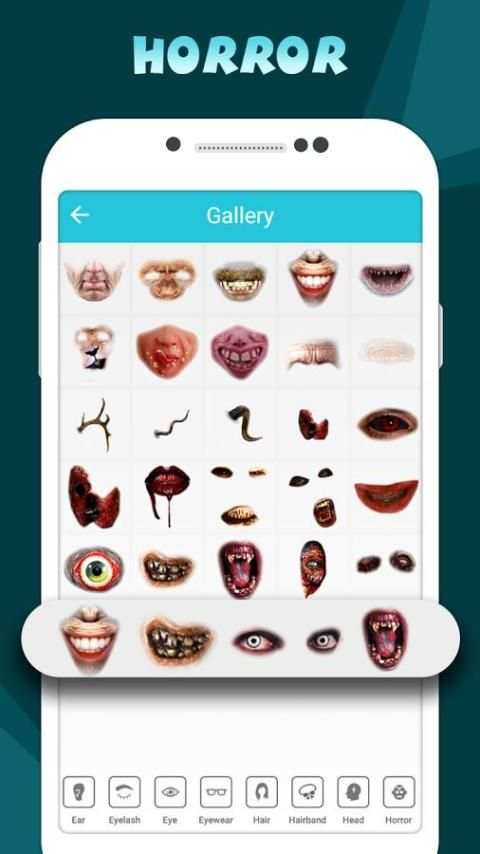 Funny Face Changer Editor 1 تصوير الشاشة