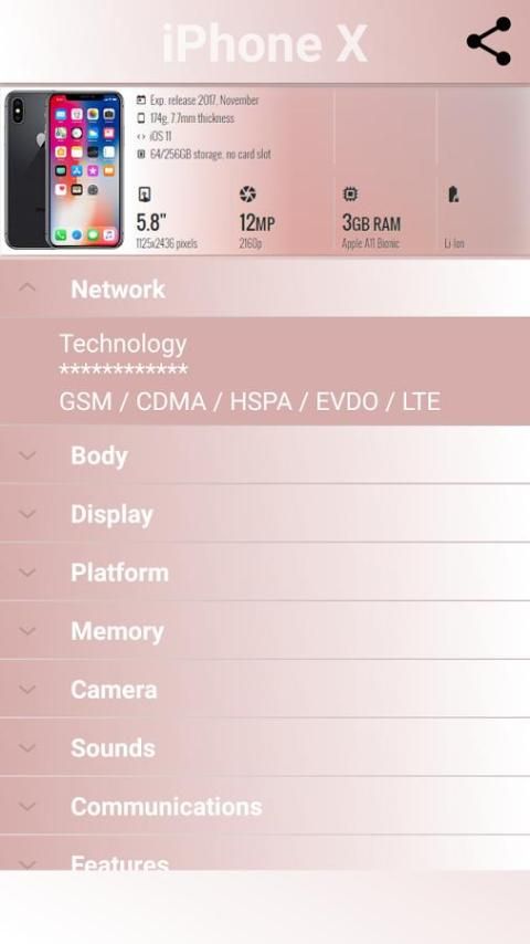iPhone X 1 تصوير الشاشة