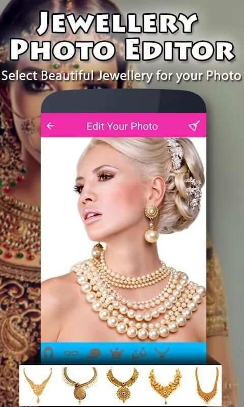 Jewellery Photo Editor screenshot 1