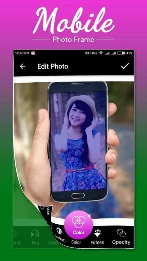 Mobile Photo Editor screenshot 1