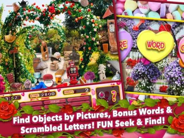 Hidden Object Valentine Day - Quest Objects Game screenshot 7