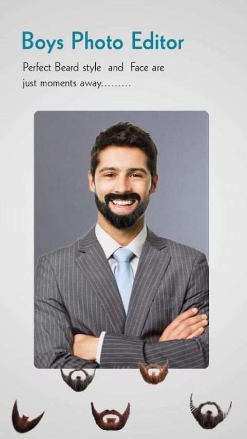 Boys Photo Editor 3 تصوير الشاشة