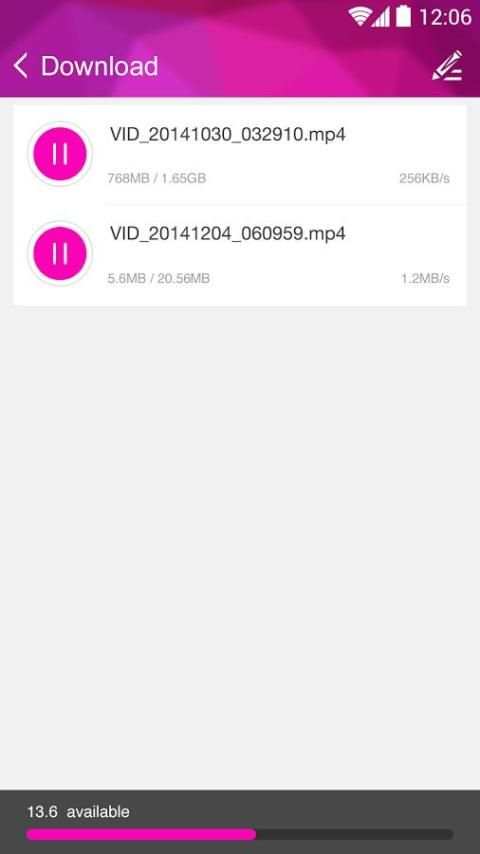 Video+ Browser screenshot 2