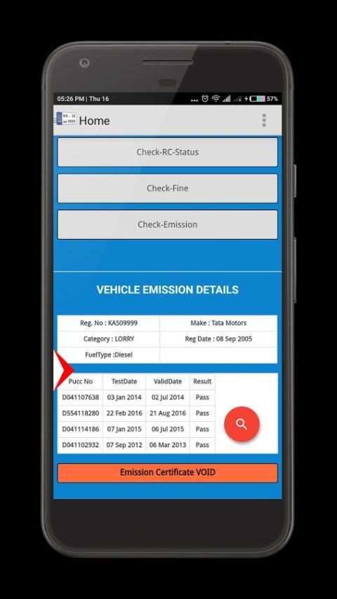 KA 3 in 1-Karnataka RTO Vehicle details скриншот 2