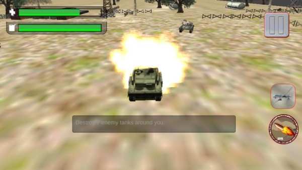 Tank War Mission 3D Game screenshot 3