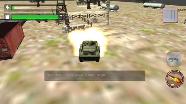 Tank War Mission 3D Game screenshot 2
