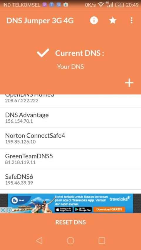 DNS Jumper UnBlock Web-NoRoot скриншот 2