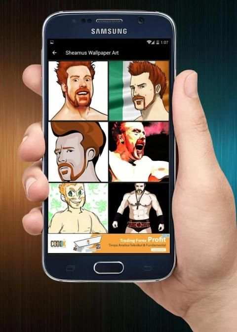 Sheamus Wallpaper WWE 4 تصوير الشاشة