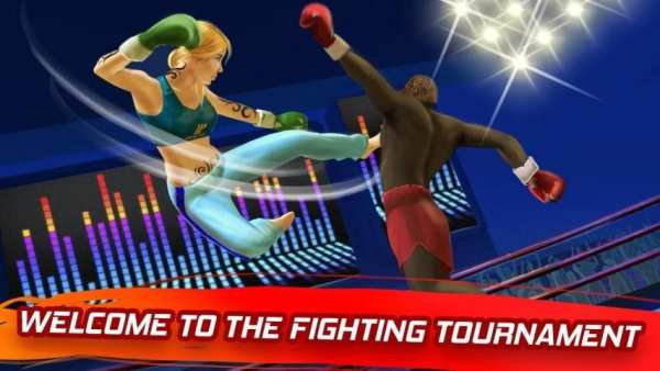 Kickboxing Fighting Tiger 3D screenshot 4