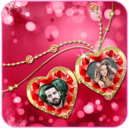 Couple Love Locket Frames icon