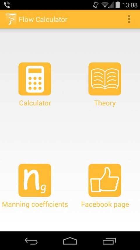 Flow Calculator स्क्रीनशॉट 2