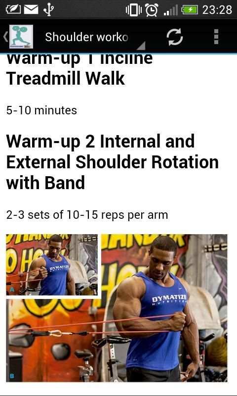 BodyBuilding Workout स्क्रीनशॉट 2