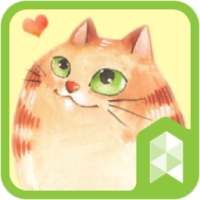 Lovely cute cat Launcher theme