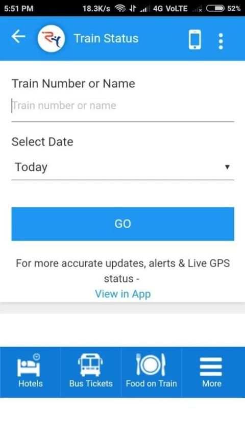 Live Train Status screenshot 1