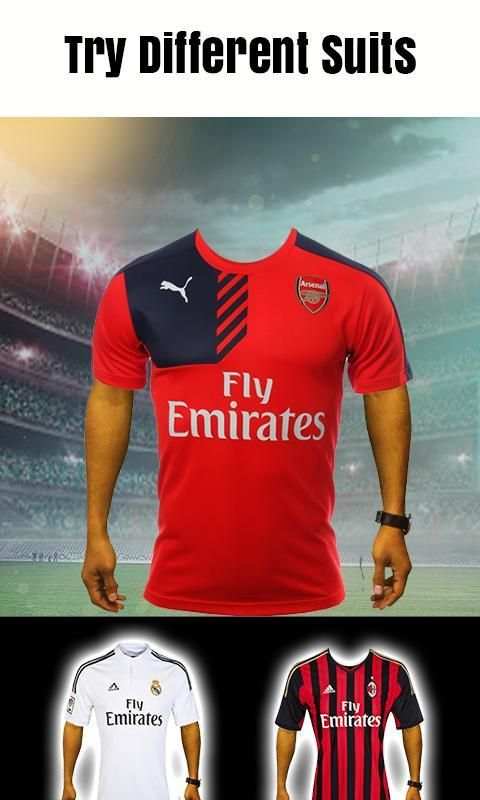 Football Soccer Suit Editor screenshot 2
