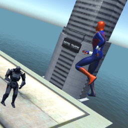 Hero battle 3D Robot vs Spider أيقونة