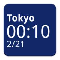 Simple World Clock Widget on 9Apps