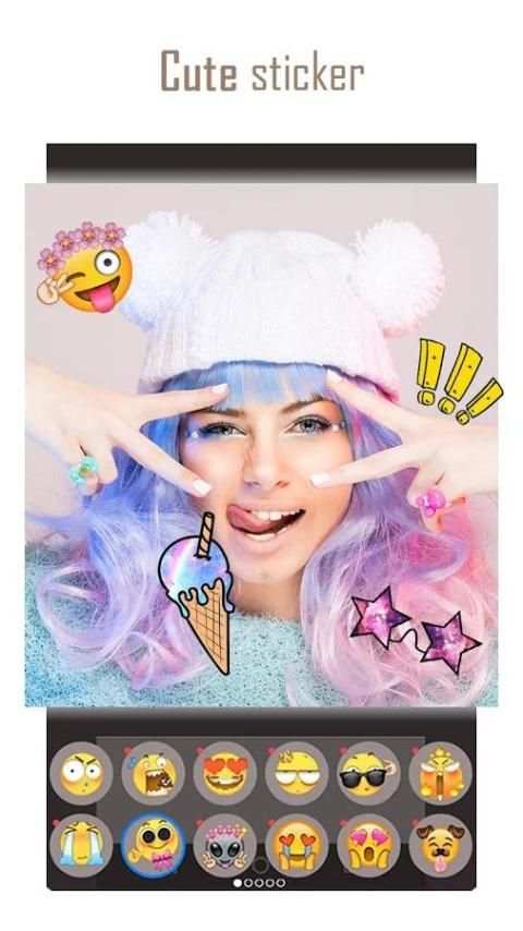 Photo Editor Collage Camera स्क्रीनशॉट 7