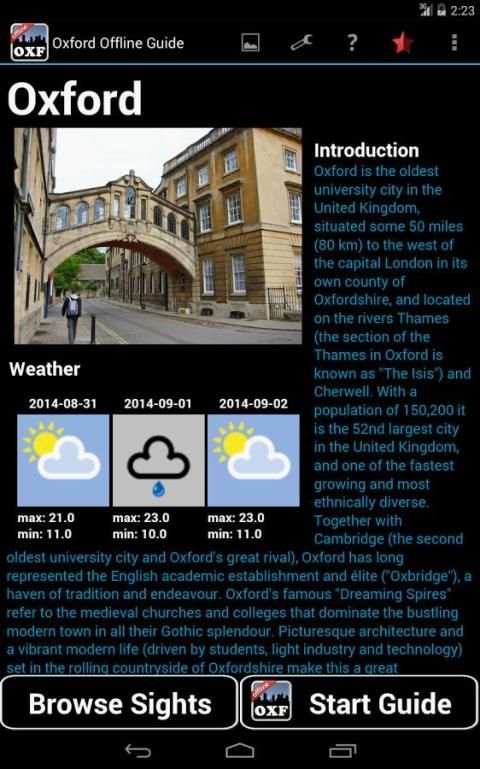Oxford Guide 2 تصوير الشاشة